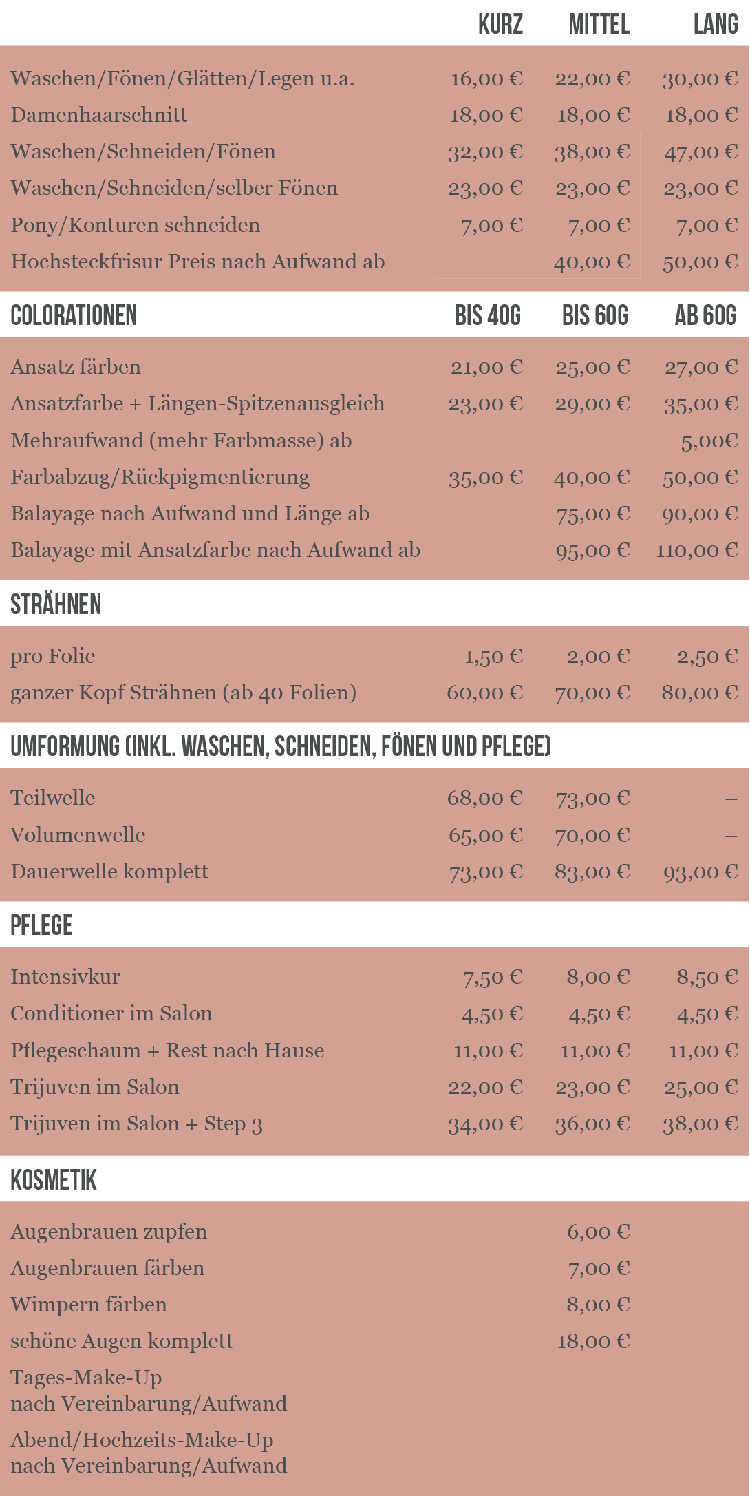 Preistabellen_Damen